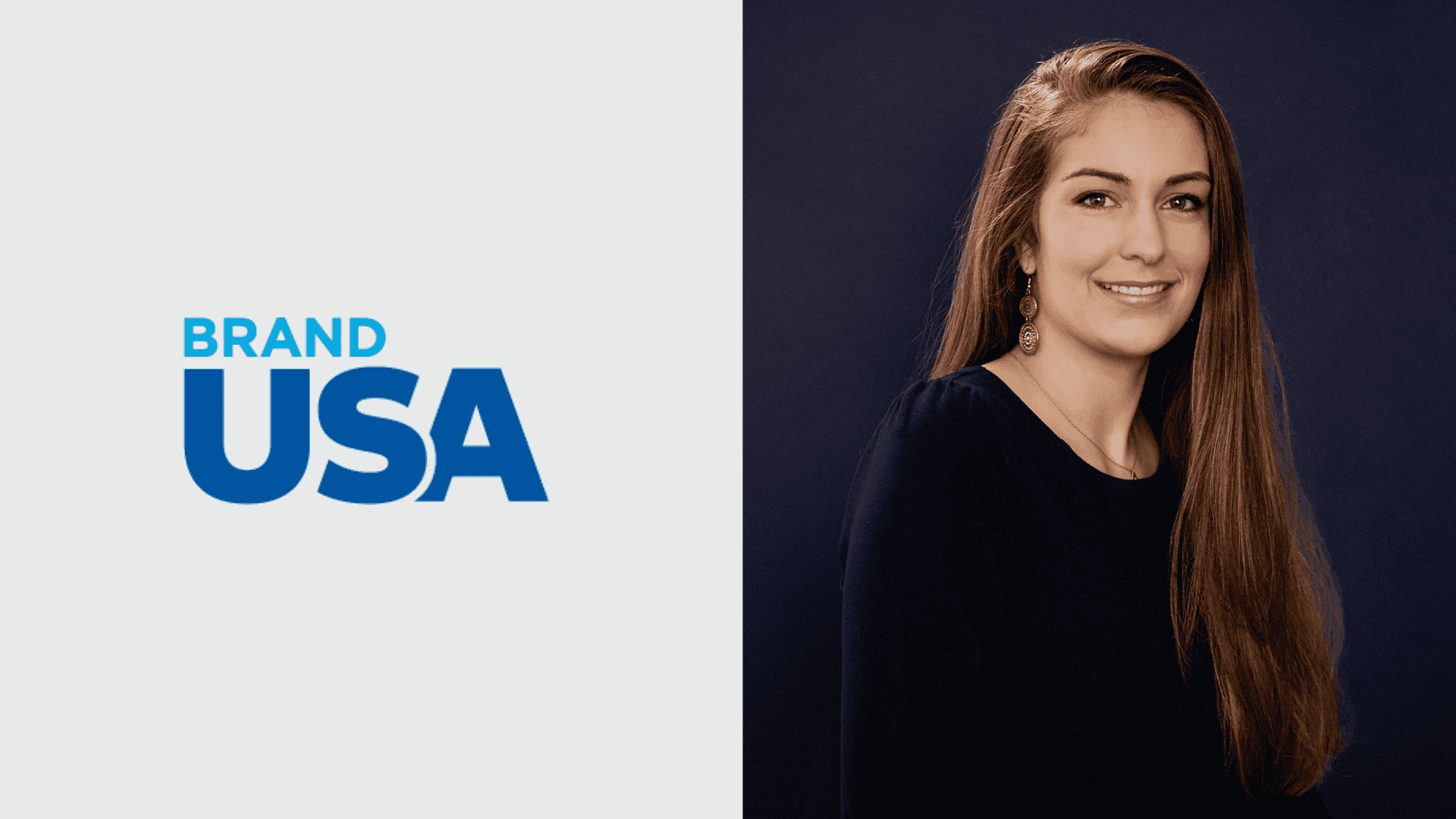 Young woman smiling, representing Brand USA trade initiatives in Canada.