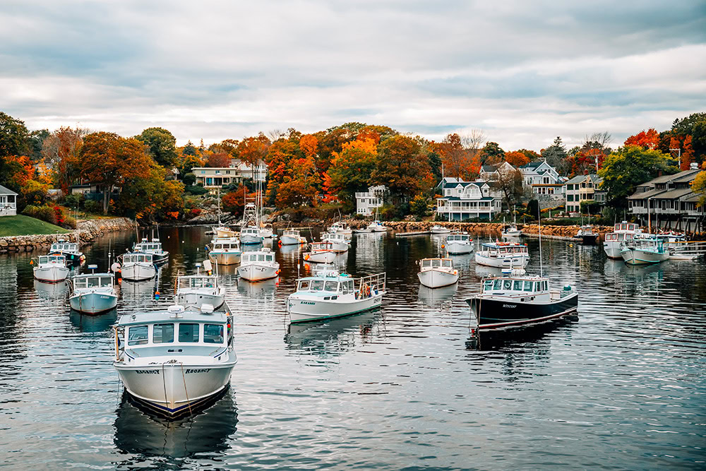 Perkins Cove Harbor, Maine